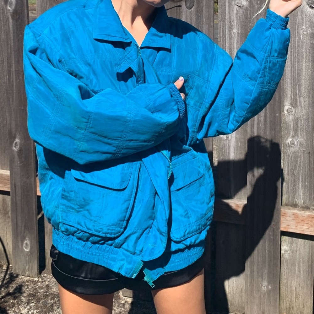 Vintage 80s bomber jacket